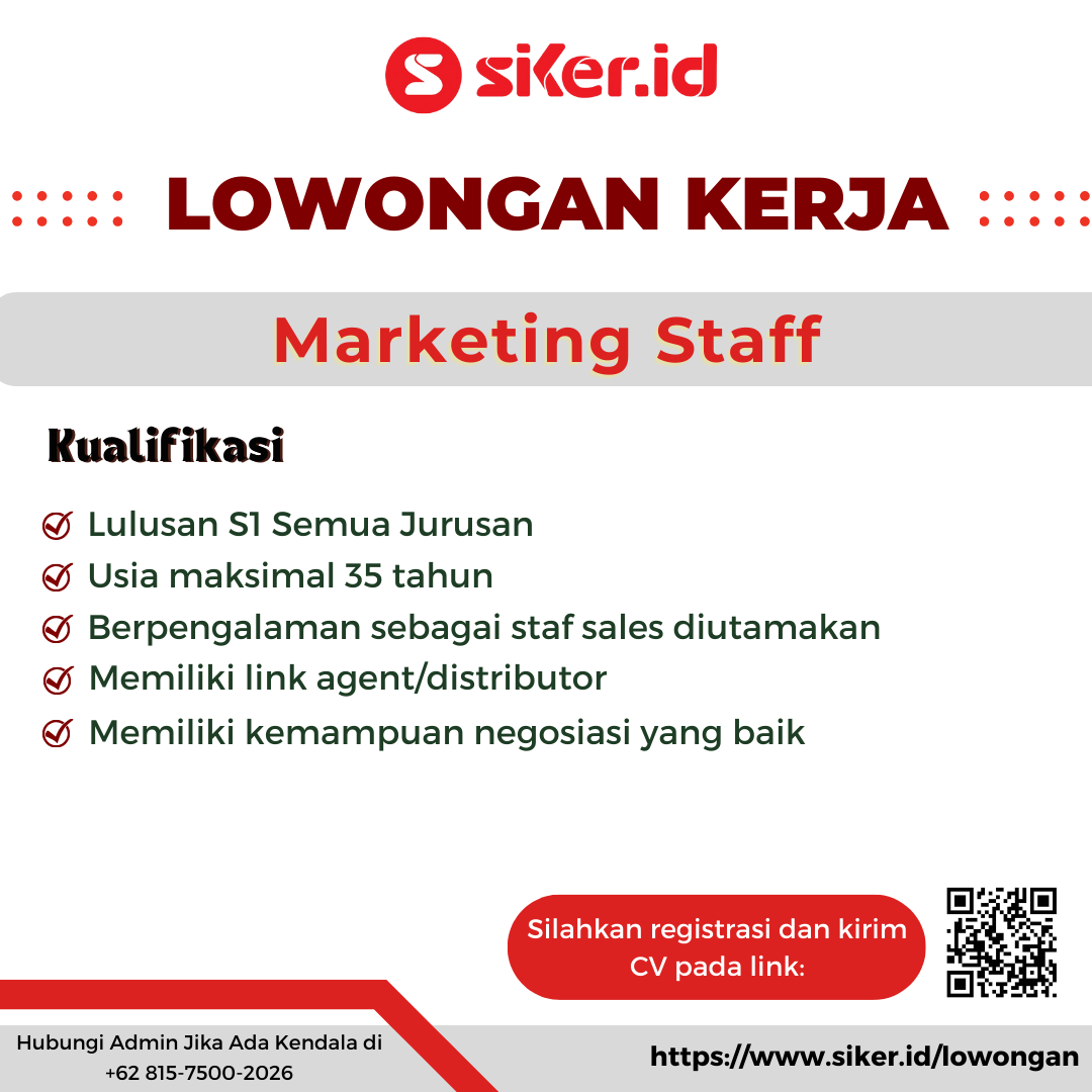 Marketing Staff - PT Konten Indonesia Selaras